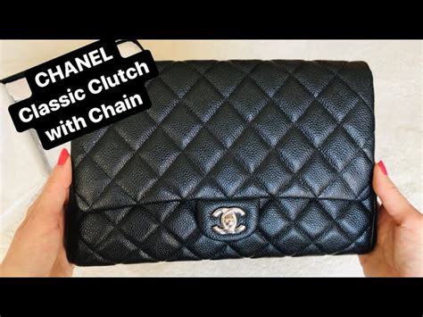 chanel clutch without chain|Chanel clutch with chain review.